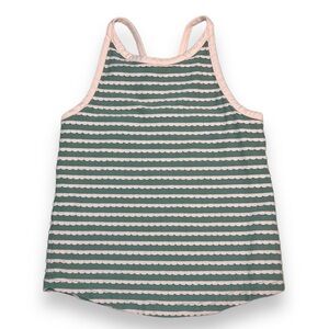 Girls‎ Matilda Jane Dream Chasers Little Stripes Tank Top Size 6 Green Pink